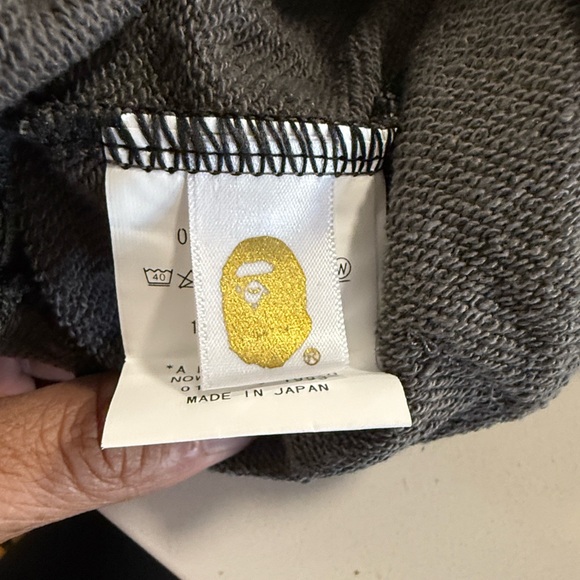 Camouflage Hoodie shark full zip A Bathing Ape,Size L Word Wone Mad - Picture 6 of 11